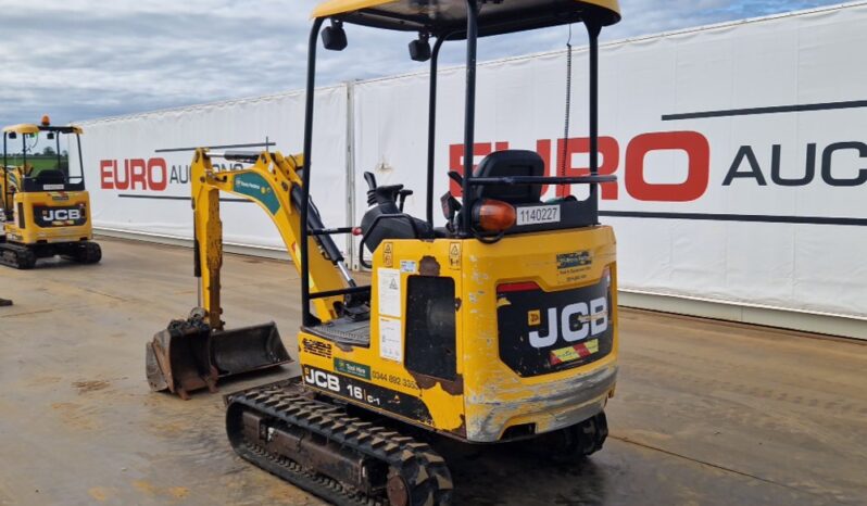 2019 JCB 16C-1 Mini Excavators For Auction: Dromore – 11th & 12th October 2024 @ 9:00am For Auction on 2024-10-12 full