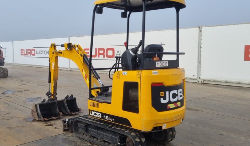 2020 JCB 16C-1 Mini Excavators For Auction: Leeds – 23rd, 24th, 25th, 26th October @ 08:00am full