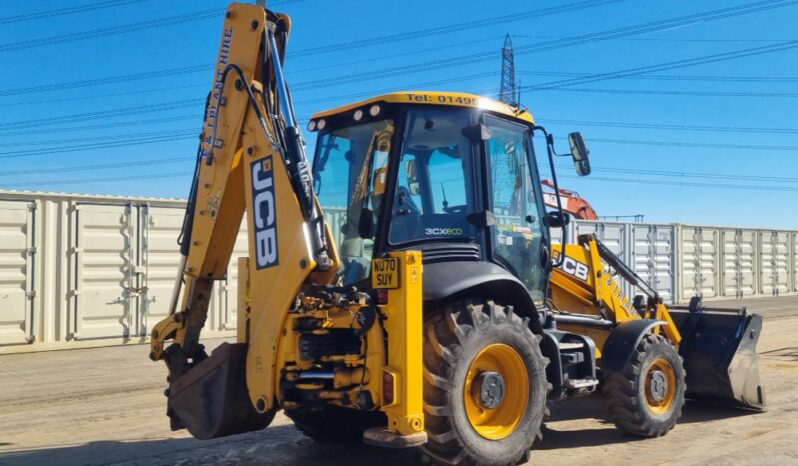 2020 JCB 3CX ECO Backhoe Loaders For Auction: Leeds – 23rd, 24th, 25th, 26th October @ 08:00am full