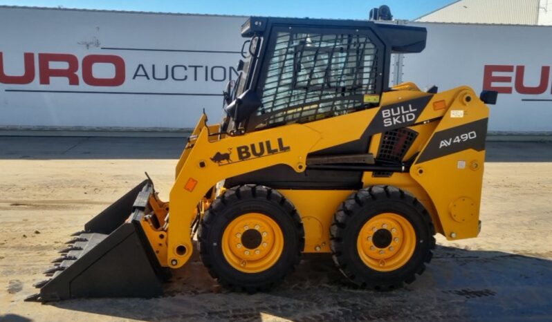 Unused 2024 Bull AV490 Skidsteer Loaders For Auction: Leeds – 23rd, 24th, 25th, 26th October @ 08:00am full