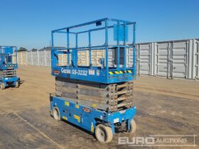 2015 Genie GS3232 Manlifts For Auction: Leeds – 23rd, 24th, 25th, 26th October @ 08:00am full