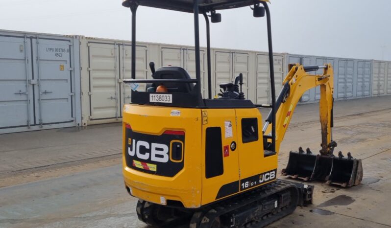 2020 JCB 16C-1 Mini Excavators For Auction: Leeds – 23rd, 24th, 25th, 26th October @ 08:00am full