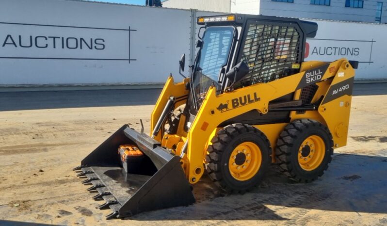 Unused 2024 Bull AV490 Skidsteer Loaders For Auction: Leeds – 23rd, 24th, 25th, 26th October @ 08:00am