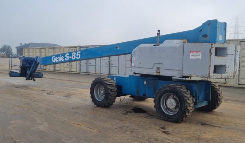 Genie S-85 Manlifts For Auction: Leeds – 23rd, 24th, 25th, 26th October @ 08:00am full