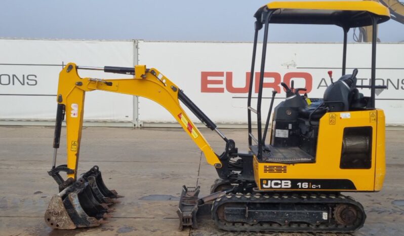 2020 JCB 16C-1 Mini Excavators For Auction: Leeds – 23rd, 24th, 25th, 26th October @ 08:00am full