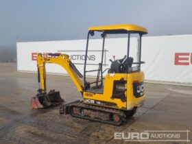 2019 JCB 16C-1 Mini Excavators For Auction: Leeds – 23rd, 24th, 25th, 26th October @ 08:00am full