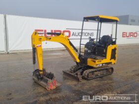 2019 JCB 16C-1 Mini Excavators For Auction: Leeds – 23rd, 24th, 25th, 26th October @ 08:00am