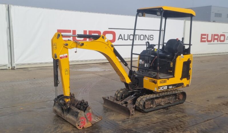 2019 JCB 16C-1 Mini Excavators For Auction: Leeds – 23rd, 24th, 25th, 26th October @ 08:00am