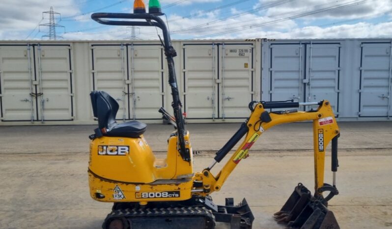 2020 JCB 8008CTS Mini Excavators For Auction: Leeds – 23rd, 24th, 25th, 26th October @ 08:00am full