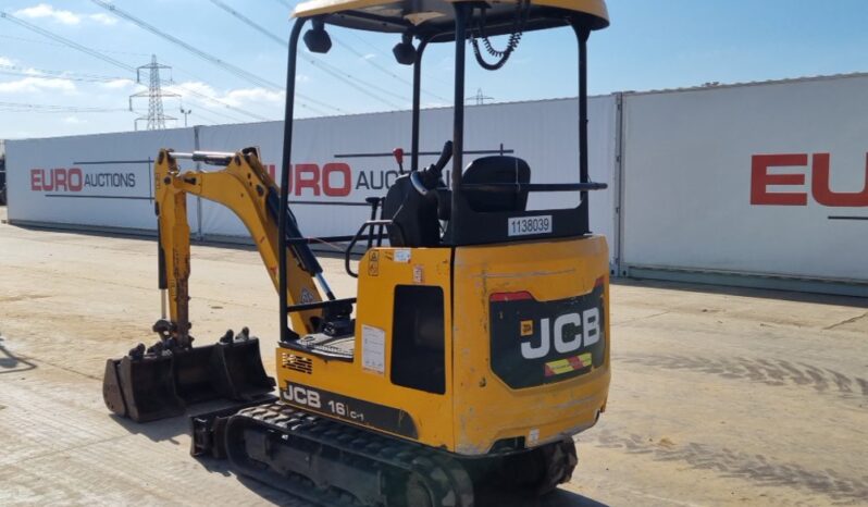 2020 JCB 16C-1 Mini Excavators For Auction: Leeds – 23rd, 24th, 25th, 26th October @ 08:00am full