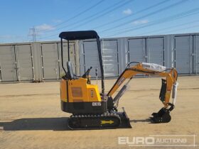 Unused 2024 Captok CK15 Mini Excavators For Auction: Leeds – 23rd, 24th, 25th, 26th October @ 08:00am full