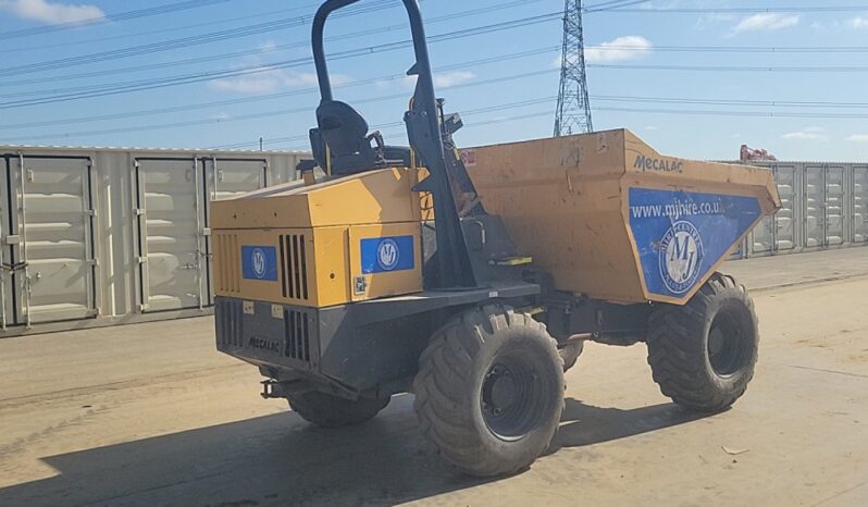 2018 Mecalac TA9 Site Dumpers For Auction: Leeds – 23rd, 24th, 25th, 26th October @ 08:00am full