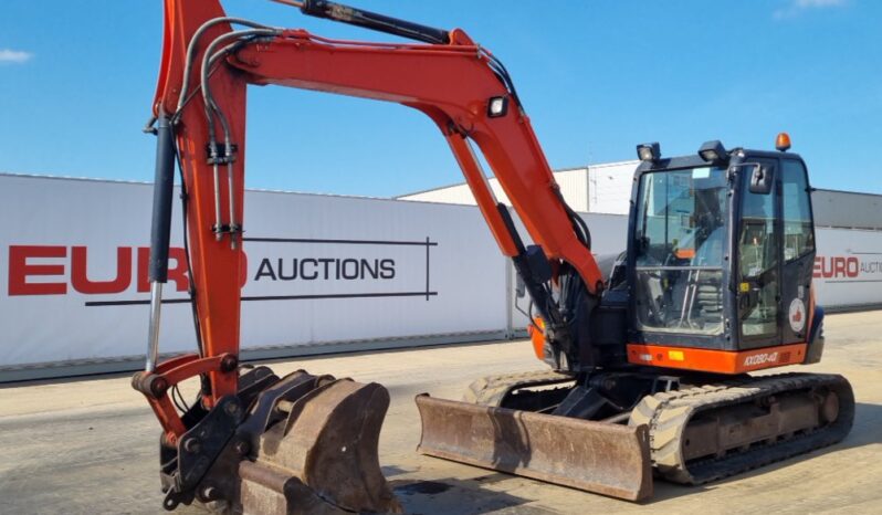 2016 Kubota KX080-4 6 Ton+ Excavators For Auction: Leeds – 23rd, 24th, 25th, 26th October @ 08:00am