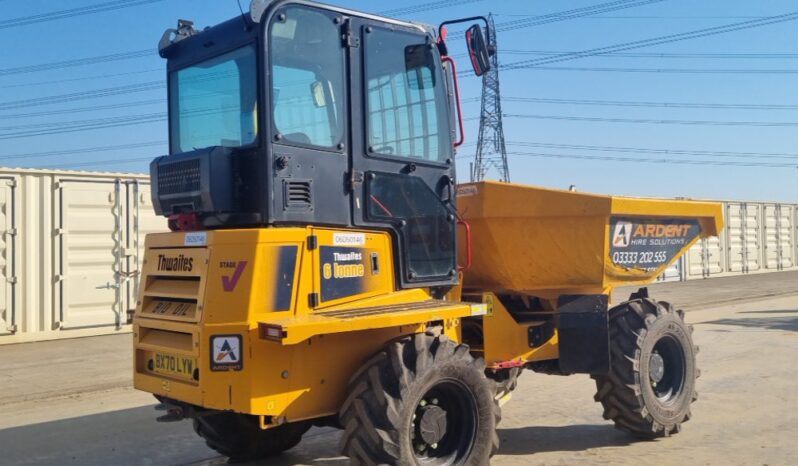 2021 Thwaites 6 Ton Site Dumpers For Auction: Leeds – 23rd, 24th, 25th, 26th October @ 08:00am full