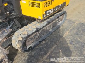 2019 JCB 16C-1 Mini Excavators For Auction: Leeds – 23rd, 24th, 25th, 26th October @ 08:00am full