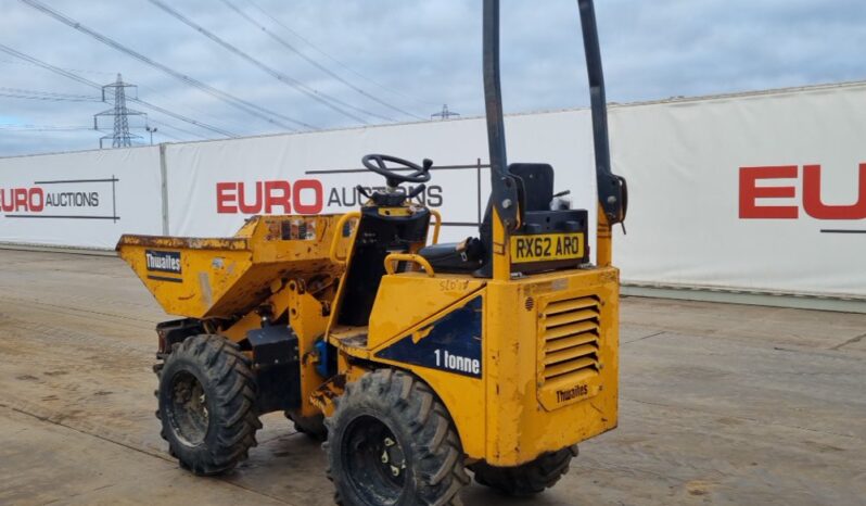 2012 Thwaites 1 Ton Site Dumpers For Auction: Leeds – 23rd, 24th, 25th, 26th October @ 08:00am full