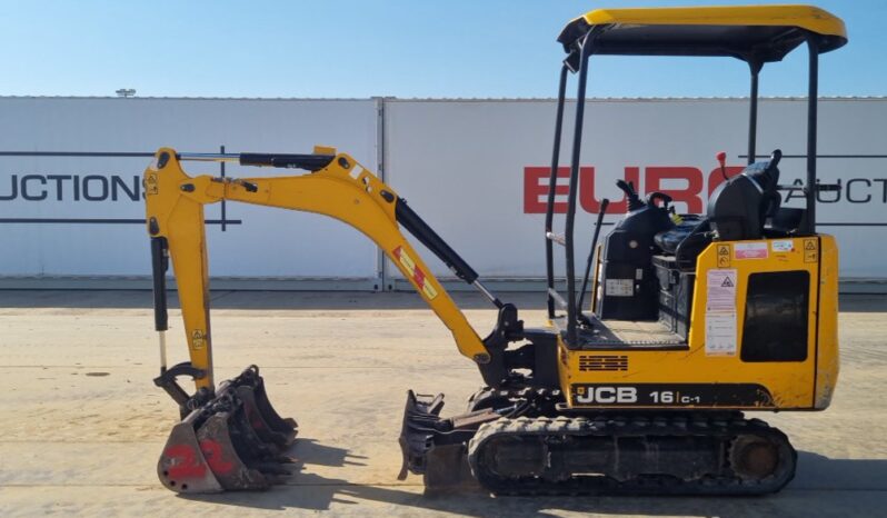 2020 JCB 16C-1 Mini Excavators For Auction: Leeds – 23rd, 24th, 25th, 26th October @ 08:00am full