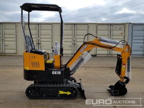 Unused 2024 Captok CK10 Mini Excavators For Auction: Leeds – 23rd, 24th, 25th, 26th October @ 08:00am full