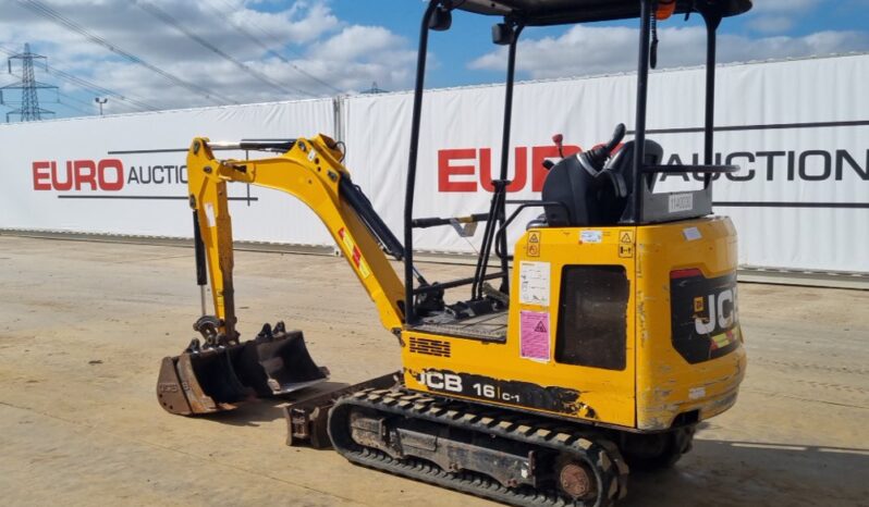 2019 JCB 16C-1 Mini Excavators For Auction: Leeds – 23rd, 24th, 25th, 26th October @ 08:00am full