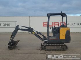 2018 Volvo EC15D Mini Excavators For Auction: Leeds – 23rd, 24th, 25th, 26th October @ 08:00am full