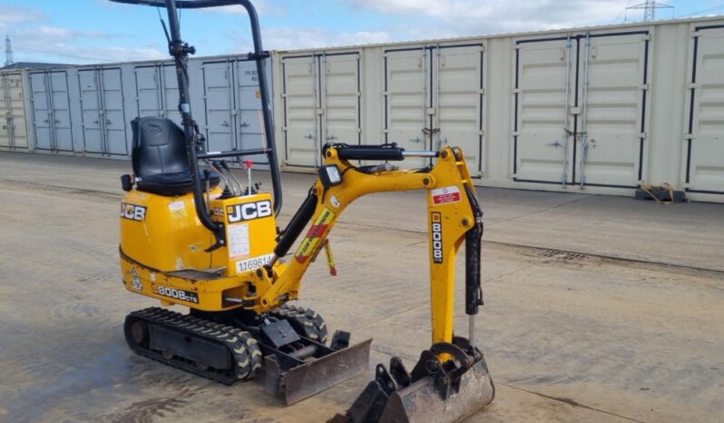 2020 JCB 8008CTS Mini Excavators For Auction: Leeds – 23rd, 24th, 25th, 26th October @ 08:00am full