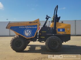 2018 Mecalac TA9 Site Dumpers For Auction: Leeds – 23rd, 24th, 25th, 26th October @ 08:00am full