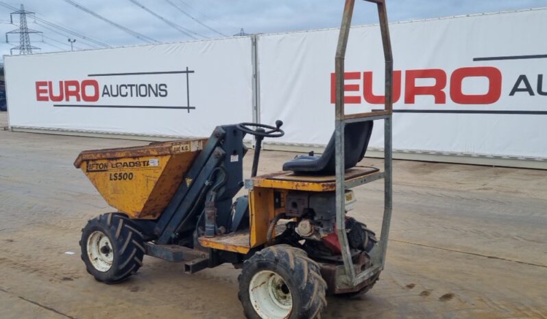 Lifton LS500 Site Dumpers For Auction: Leeds – 23rd, 24th, 25th, 26th October @ 08:00am full