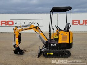 Unused 2024 Captok CK15 Mini Excavators For Auction: Leeds – 23rd, 24th, 25th, 26th October @ 08:00am full