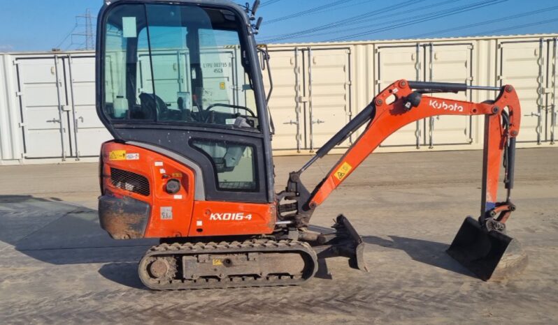 2016 Kubota KX016-4 Mini Excavators For Auction: Leeds – 23rd, 24th, 25th, 26th October @ 08:00am full