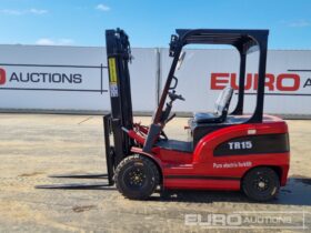 Unused 2024 TRANER TR15 Forklifts For Auction: Leeds – 23rd, 24th, 25th, 26th October @ 08:00am full