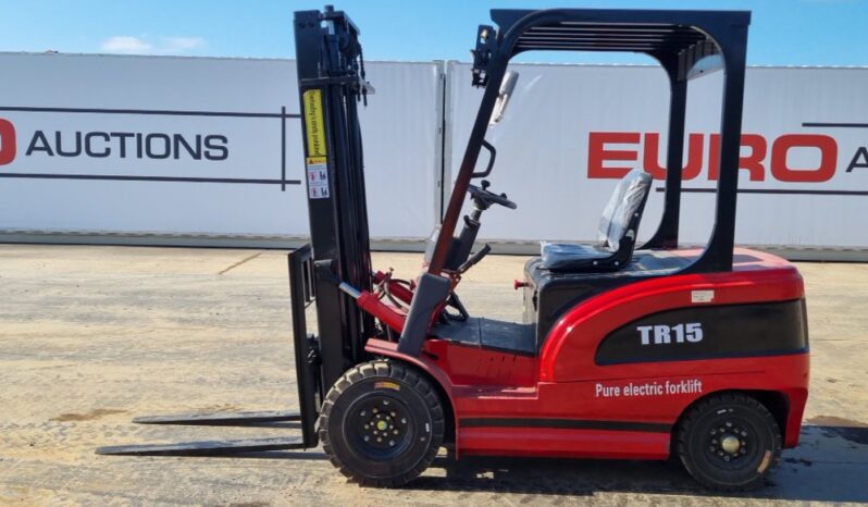 Unused 2024 TRANER TR15 Forklifts For Auction: Leeds – 23rd, 24th, 25th, 26th October @ 08:00am full