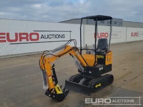 Unused 2024 Captok CK10 Mini Excavators For Auction: Leeds – 23rd, 24th, 25th, 26th October @ 08:00am