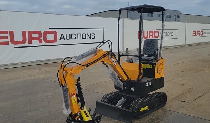 Unused 2024 Captok CK10 Mini Excavators For Auction: Leeds – 23rd, 24th, 25th, 26th October @ 08:00am