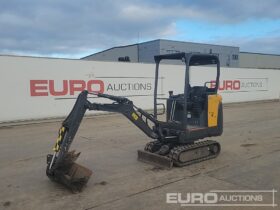 2018 Volvo EC15D Mini Excavators For Auction: Leeds – 23rd, 24th, 25th, 26th October @ 08:00am