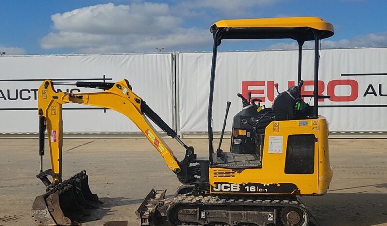 2019 JCB 16C-1 Mini Excavators For Auction: Leeds – 23rd, 24th, 25th, 26th October @ 08:00am full