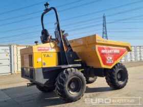 2018 Mecalac TA9 Site Dumpers For Auction: Leeds – 23rd, 24th, 25th, 26th October @ 08:00am full