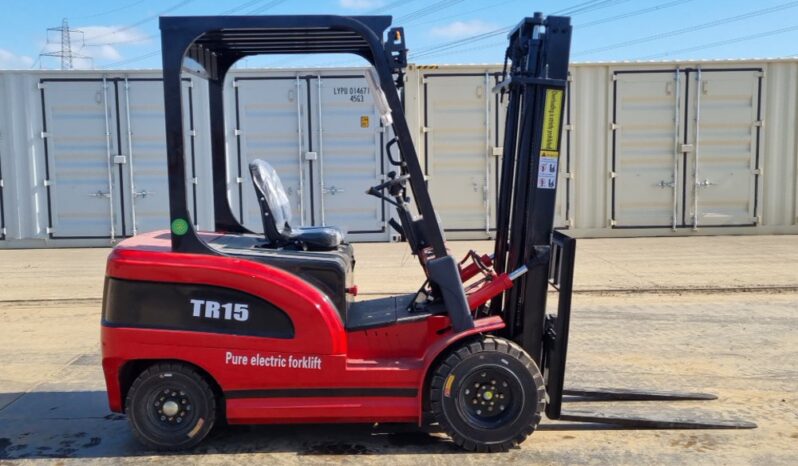 Unused 2024 TRANER TR15 Forklifts For Auction: Leeds – 23rd, 24th, 25th, 26th October @ 08:00am full