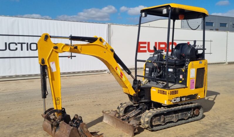 2019 JCB 16C-1 Mini Excavators For Auction: Leeds – 23rd, 24th, 25th, 26th October @ 08:00am