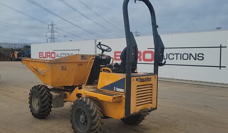 2014 Thwaites 3 Ton Swivel Skip Site Dumpers For Auction: Leeds – 23rd, 24th, 25th, 26th October @ 08:00am full