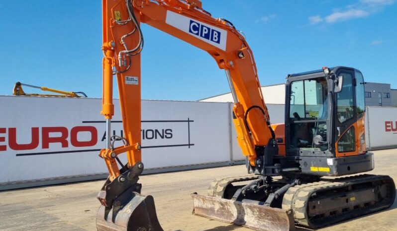 2022 Doosan DX85R-3 6 Ton+ Excavators For Auction: Leeds – 23rd, 24th, 25th, 26th October @ 08:00am