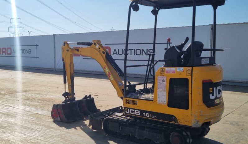 2020 JCB 16C-1 Mini Excavators For Auction: Leeds – 23rd, 24th, 25th, 26th October @ 08:00am full