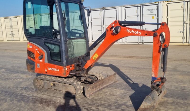 2016 Kubota KX016-4 Mini Excavators For Auction: Leeds – 23rd, 24th, 25th, 26th October @ 08:00am full