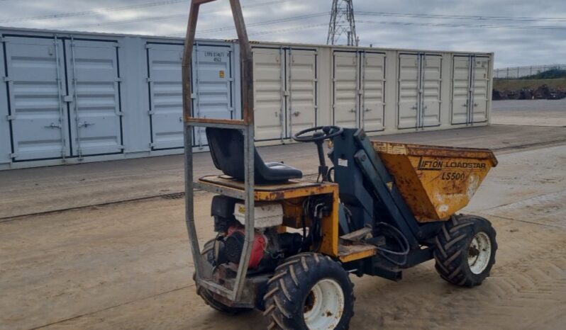 Lifton LS500 Site Dumpers For Auction: Leeds – 23rd, 24th, 25th, 26th October @ 08:00am full