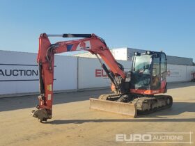 2019 Kubota KX080-4A 6 Ton+ Excavators For Auction: Leeds – 23rd, 24th, 25th, 26th October @ 08:00am