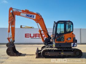 2022 Doosan DX85R-3 6 Ton+ Excavators For Auction: Leeds – 23rd, 24th, 25th, 26th October @ 08:00am full