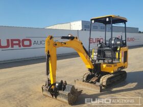 2020 JCB 16C-1 Mini Excavators For Auction: Leeds – 23rd, 24th, 25th, 26th October @ 08:00am