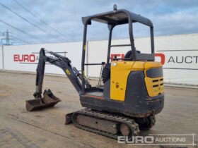 2018 Volvo EC15D Mini Excavators For Auction: Leeds – 23rd, 24th, 25th, 26th October @ 08:00am full