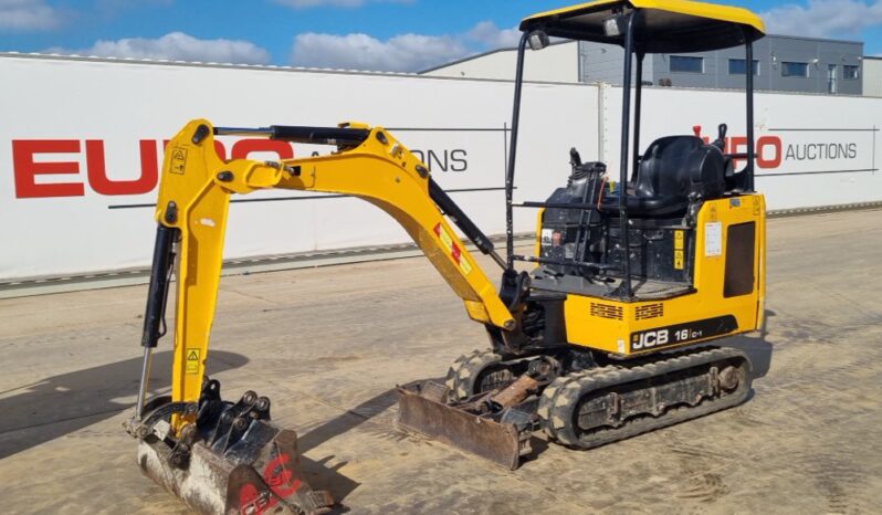 2020 JCB 16C-1 Mini Excavators For Auction: Leeds – 23rd, 24th, 25th, 26th October @ 08:00am