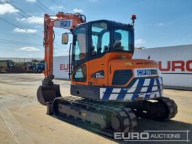 2022 Doosan DX85R-3 6 Ton+ Excavators For Auction: Leeds – 23rd, 24th, 25th, 26th October @ 08:00am full