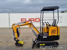 Unused 2024 Captok CK15 Mini Excavators For Auction: Leeds – 23rd, 24th, 25th, 26th October @ 08:00am full